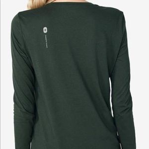 NWOT Figs underscrub, forest green, XS